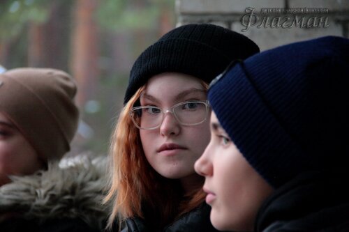 Делегация отряда на осенних каникулах в ДОЛ Буревестник